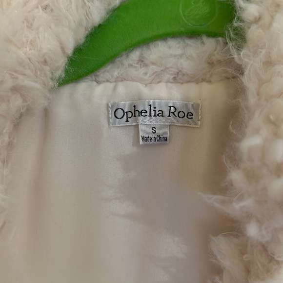 Ophelia Roe Faux Wool Vest - Picture 2 of 6